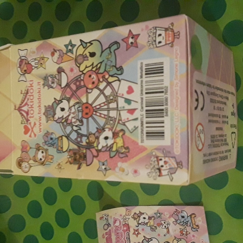 Tokidoki Carnival Unicorno Metallico series collectible figure Sweet Stuff candy - Picture 11 of 11